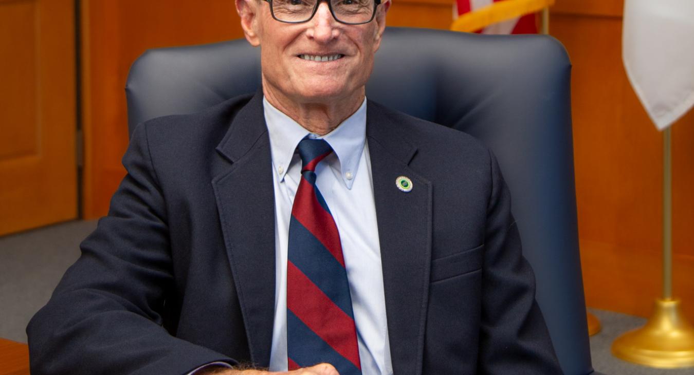 Kelley Smith's most recent official Board of Trustees photo, taken in 2023.